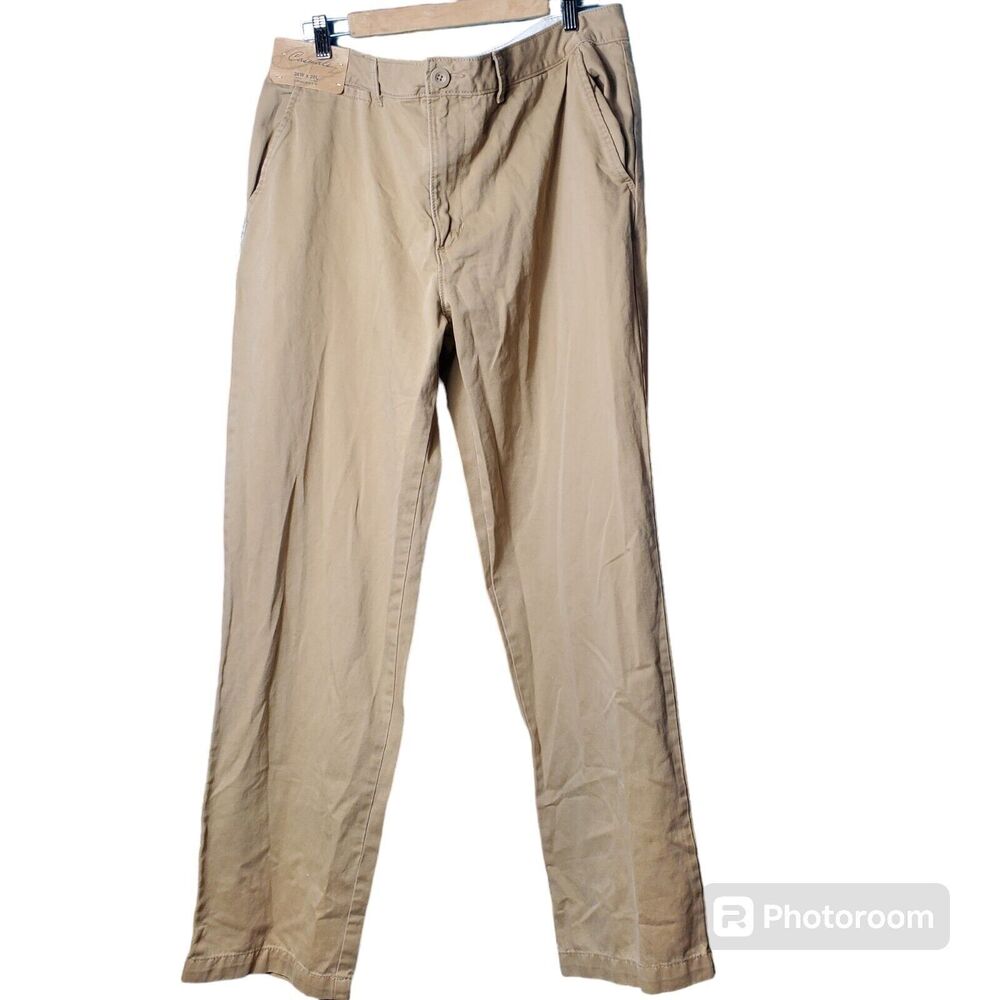 Roundtree Yorke Casual Straight Fit Pants Size 38X32